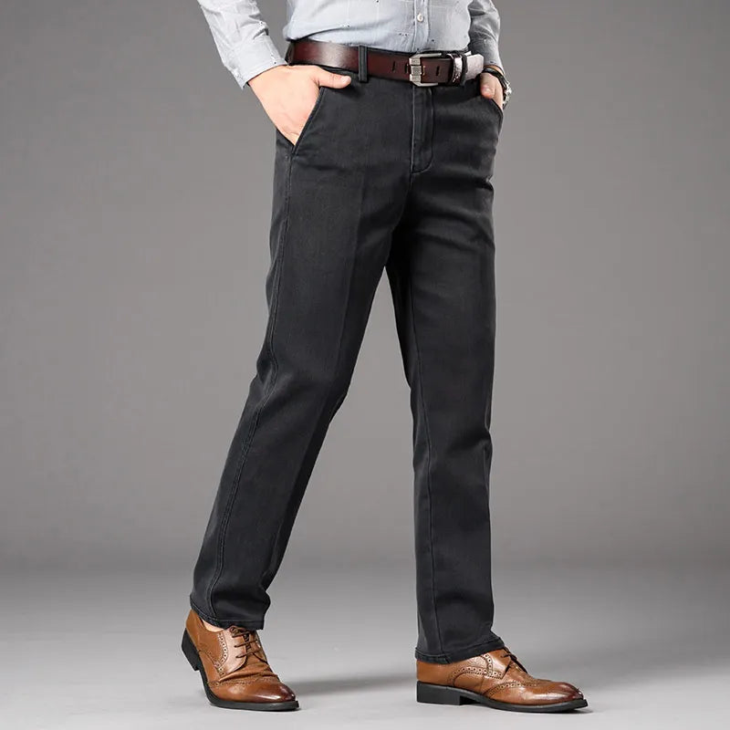 Men Classic Straight Jeans