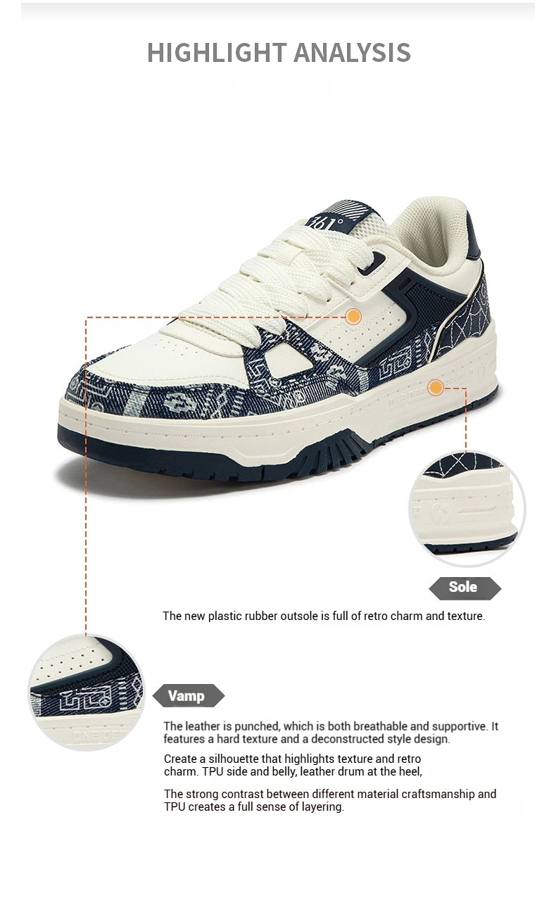 361 Men Board Shoes Comfortable Sneakers