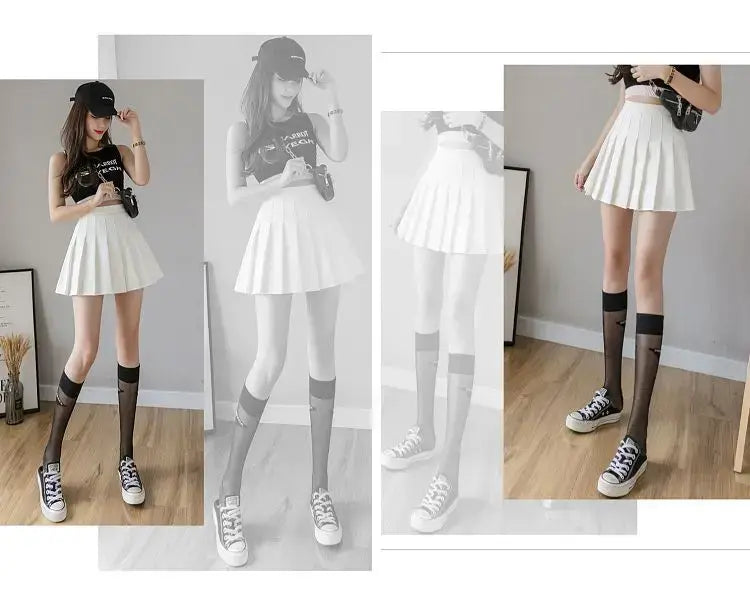 Women Plus Size Denim Split Midi Skirt