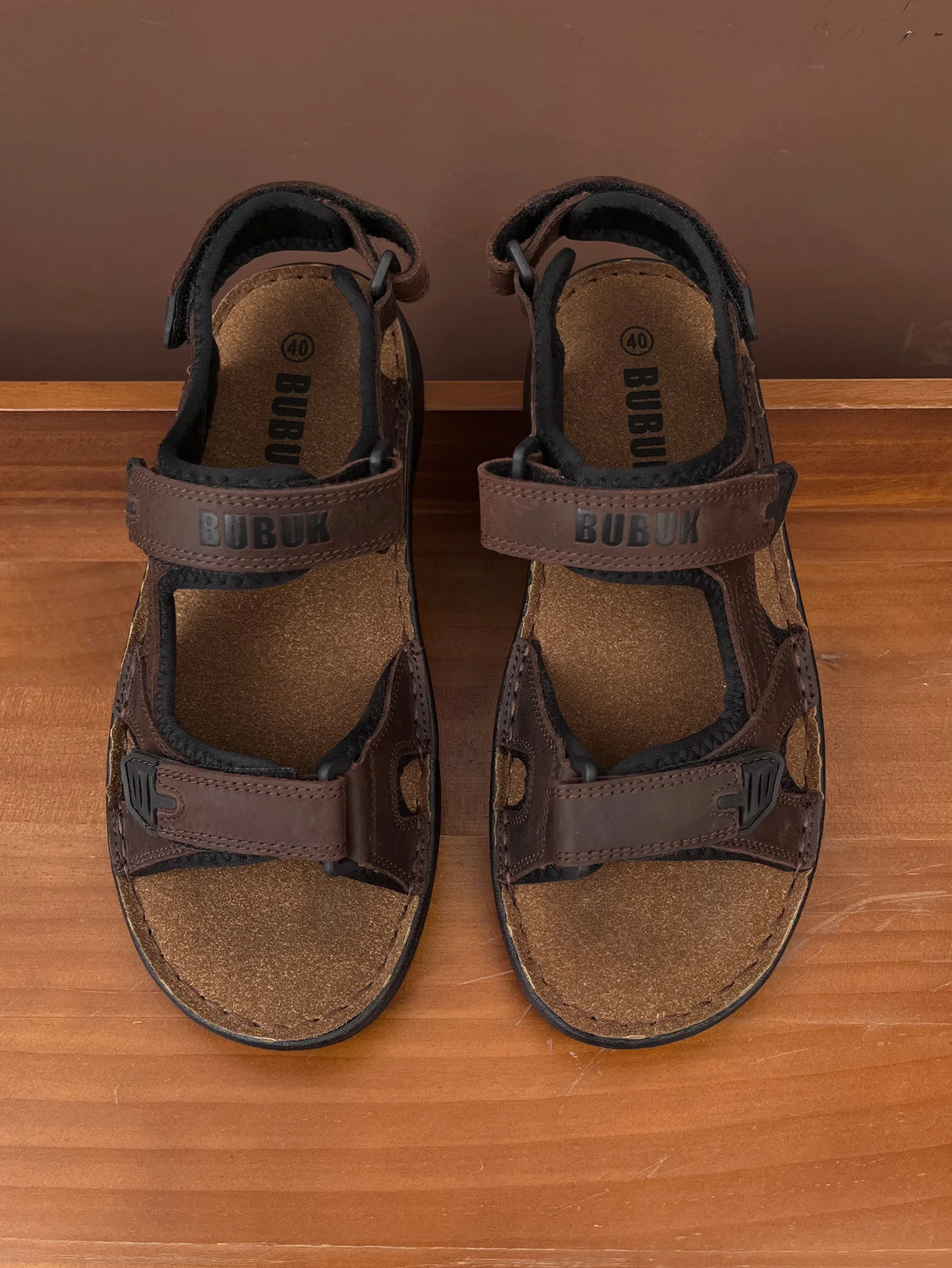 Men Leather Outdoor Sport Sandals