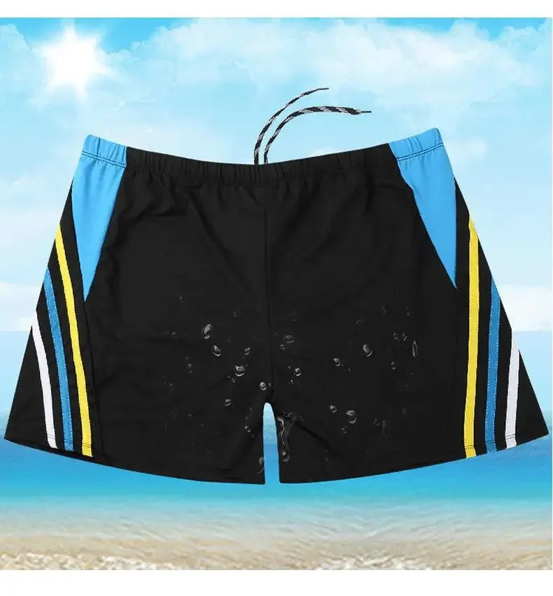 Unisex Plus Size Loose Fit Swim Shorts