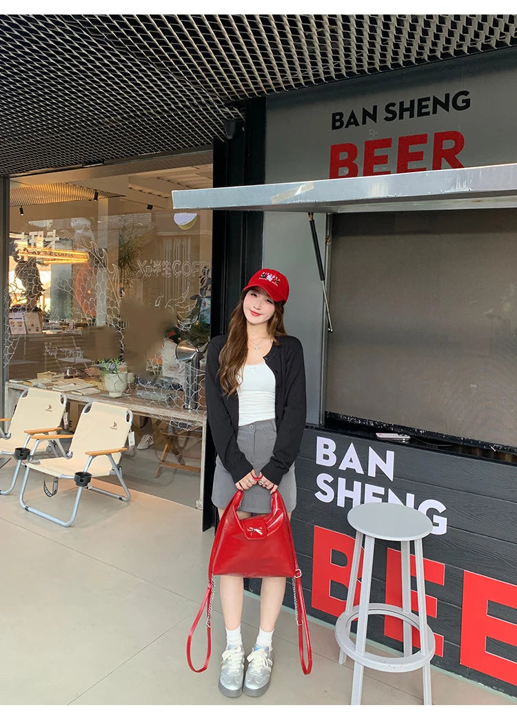 Women's Long Sleeve Knit Cardigan