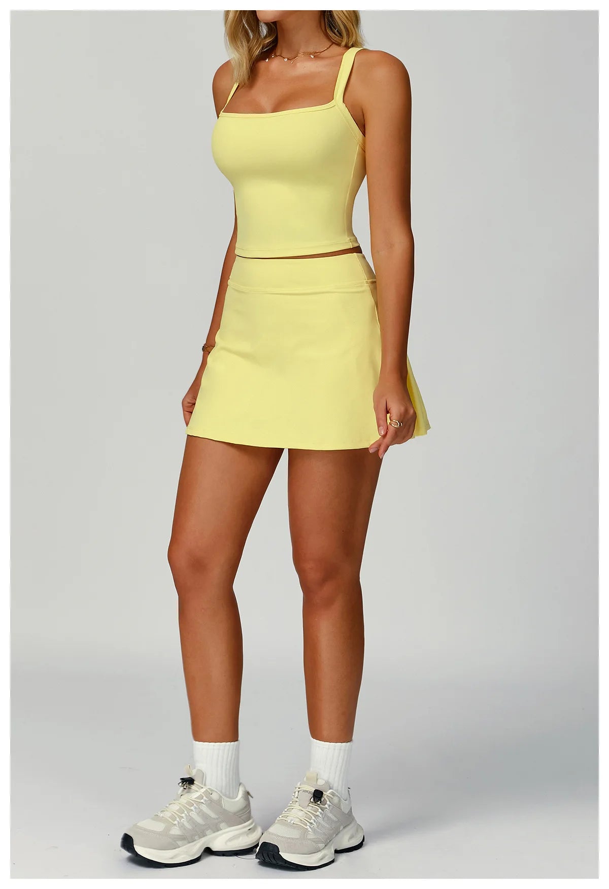 Women Tennis Skirt Sports Set