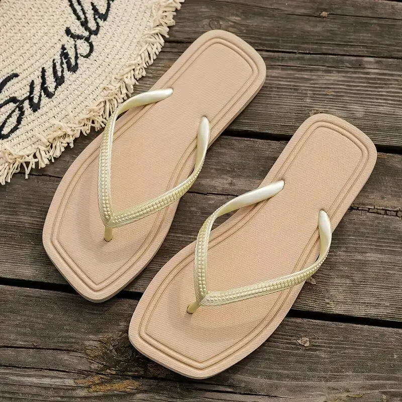 Women Simple Summer Flip Flops