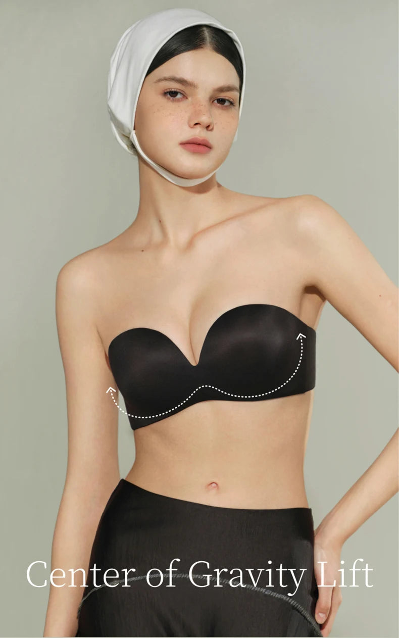 Women Invisible Strapless Bra