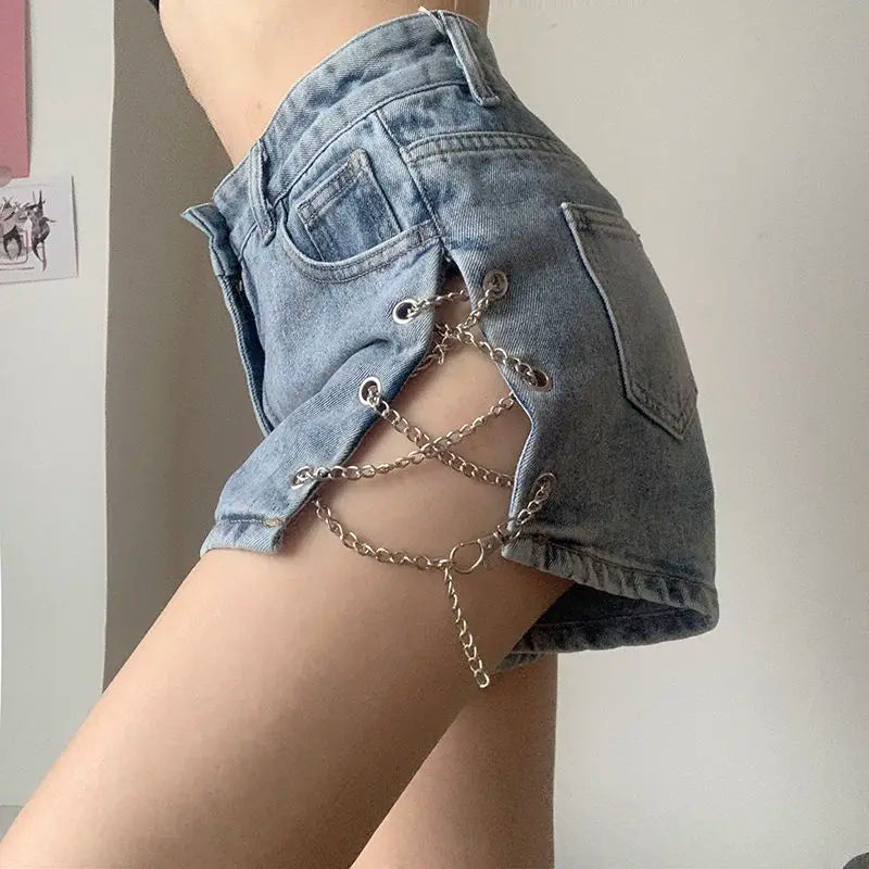 Women's Sexy Mini Denim Shorts