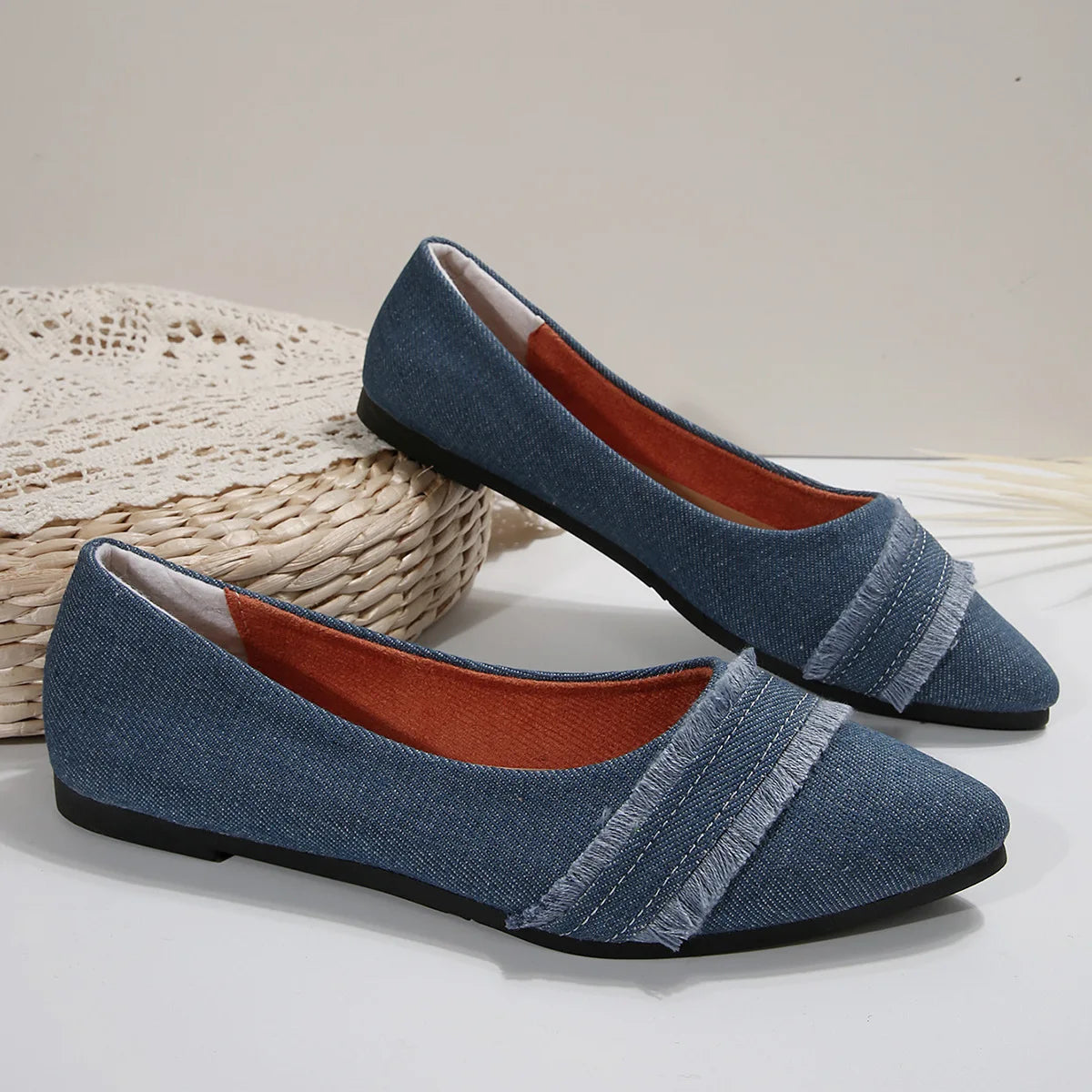 Elegant Casual Canvas Loafers – Summer 2025