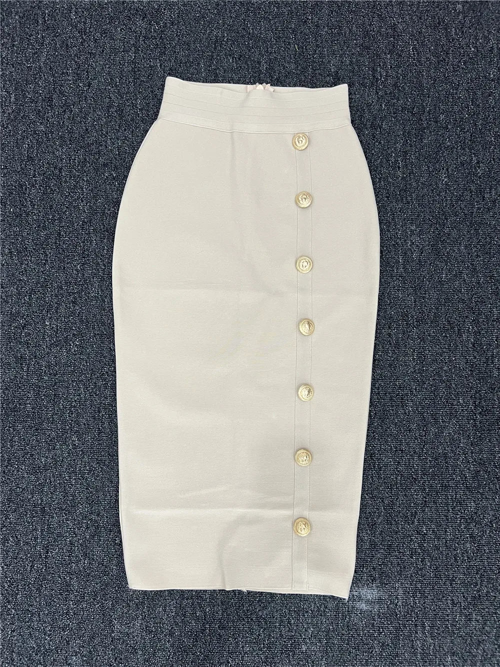 Women XL Bandage Pencil Skirt