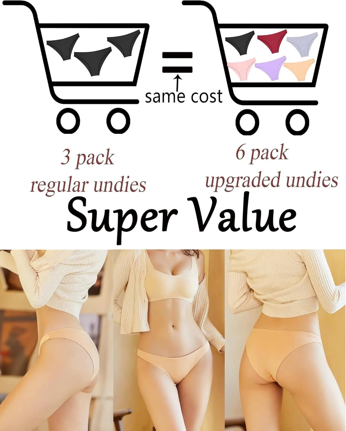 Women Adjustable Bra Set