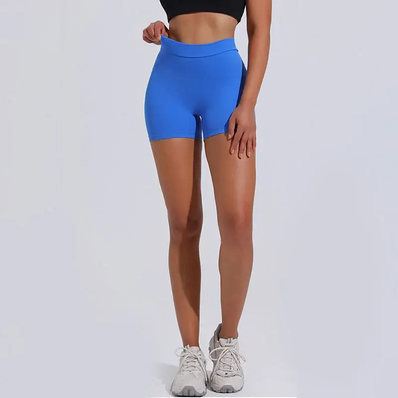 Women V Curve Push Up Yoga Shorts