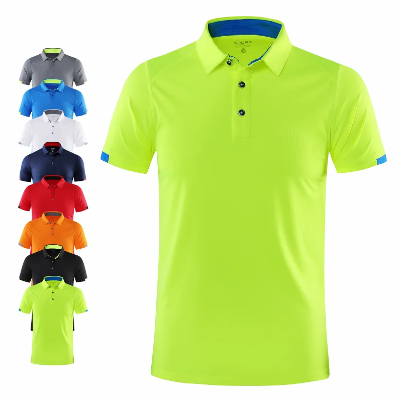Men Quick Dry Sports Polo Shirt