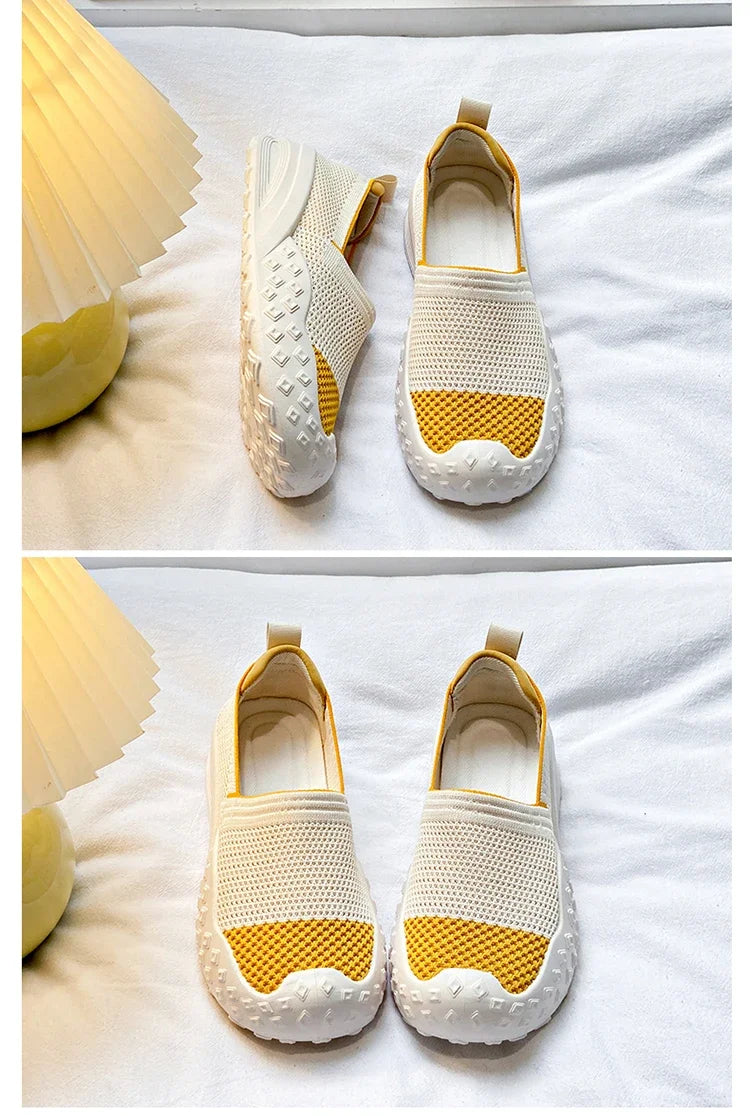 Mesh Knit Slip-On Loafers – Lightweight & Breathable 2025