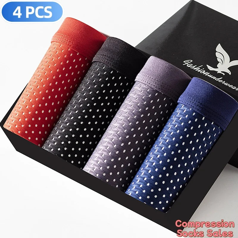 Men's Plus Size Ice Silk Mesh Underwear