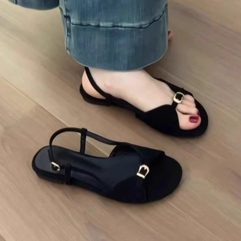 Women Cozy Flat Sandals Casual Summer Shoes