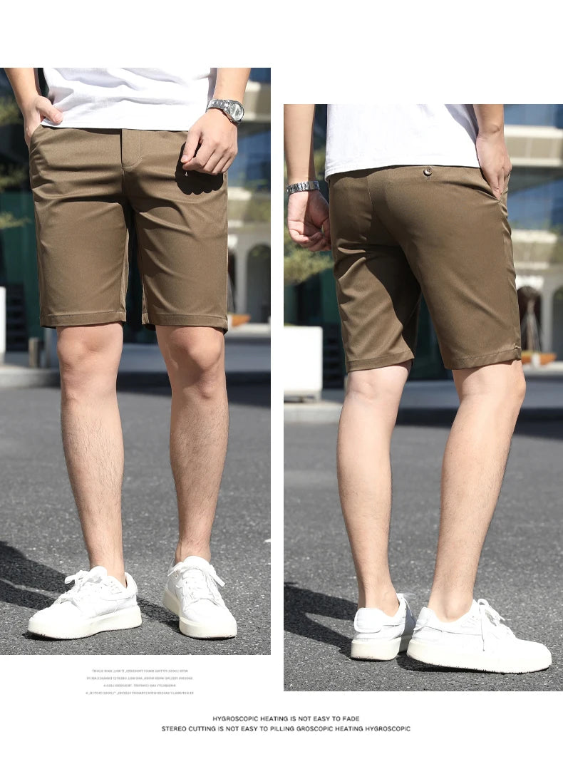Men Business Casual Shorts
