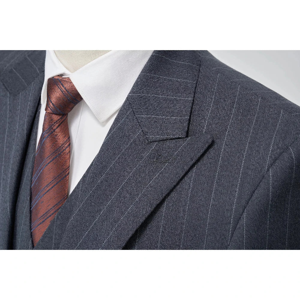 Men Tailored Italian Groom Wedding Suit