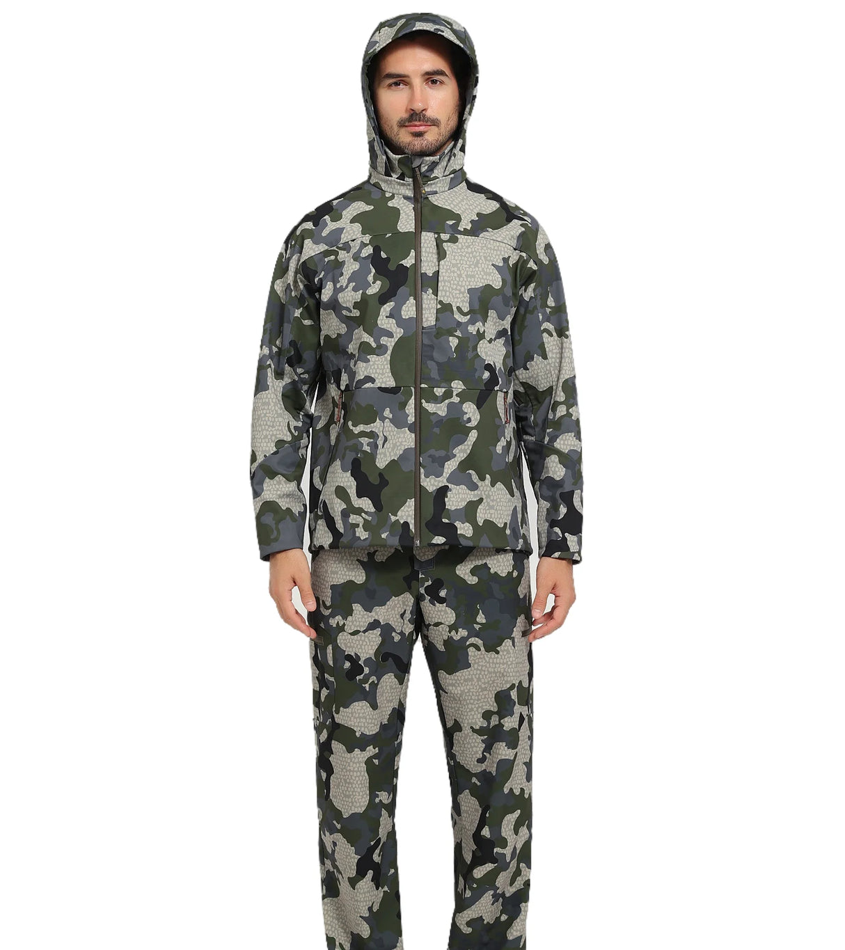 Men Windproof Waterproof Hunting Jacket