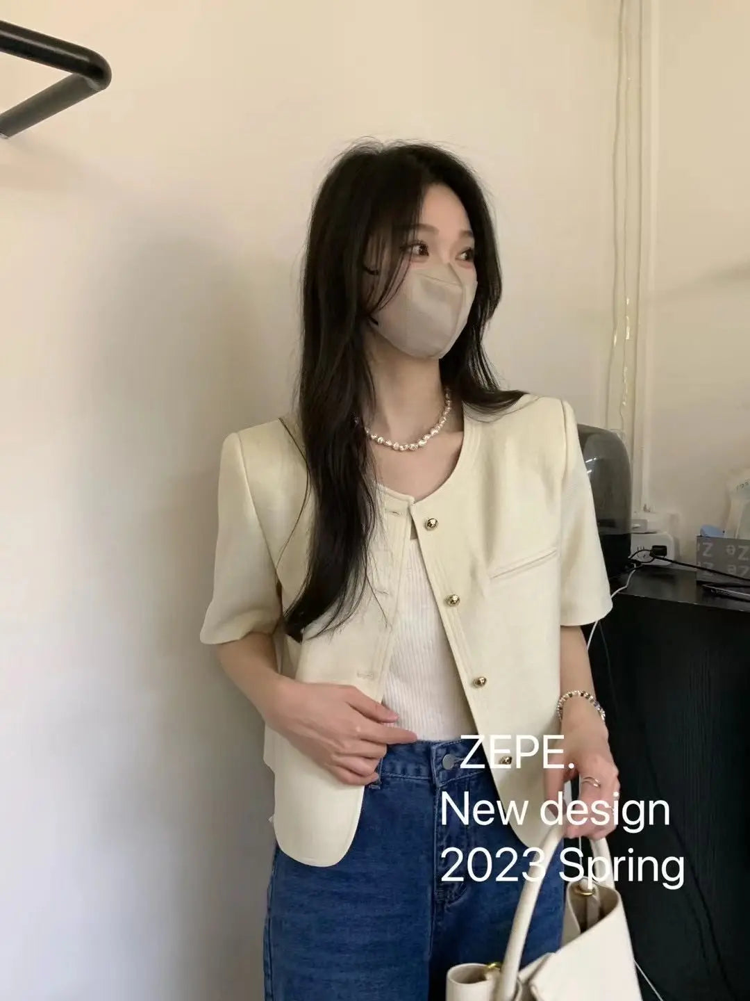 Korean Short Sleeve Summer Occasion Jacket