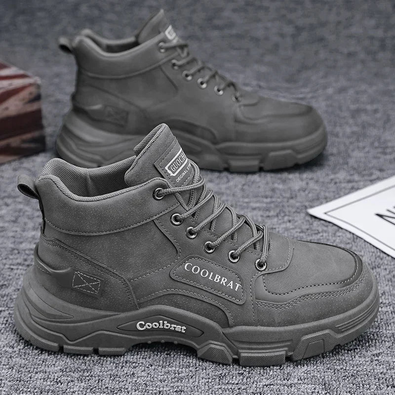 GripHike™ Men’s High-Top Hiking Boots