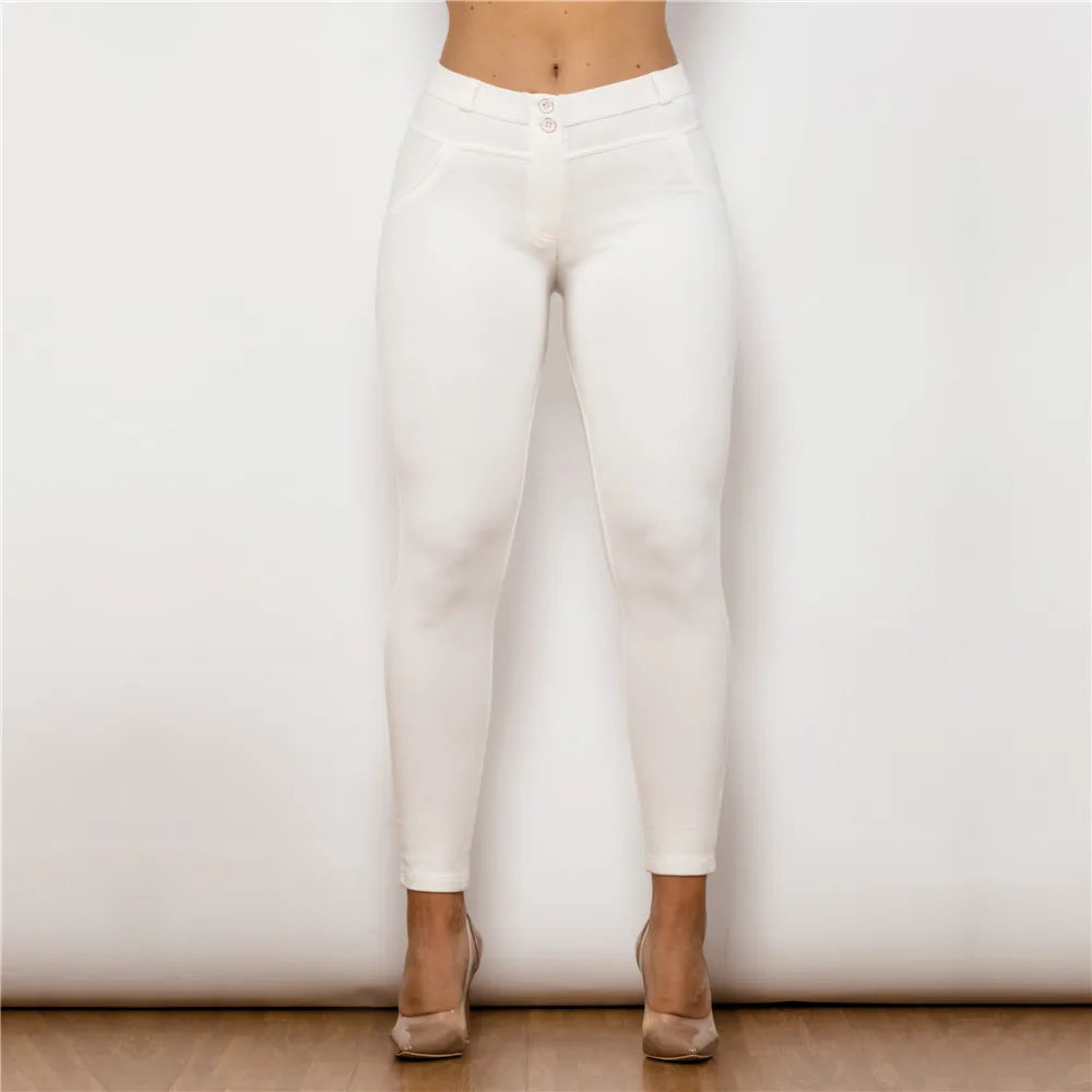 Women Stretch Slim Pencil Pants
