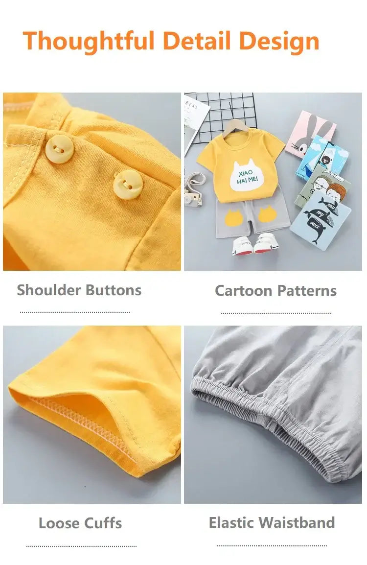 Boys Girl T-shirt Shorts