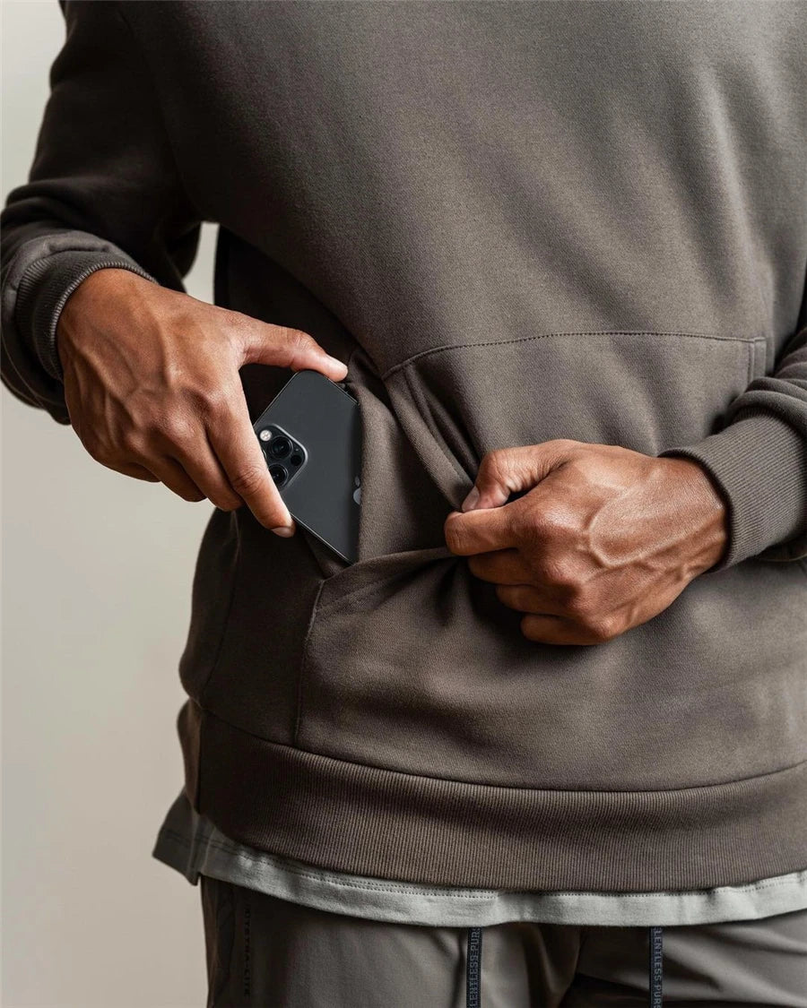 Men’s Plush Cotton Hoodie