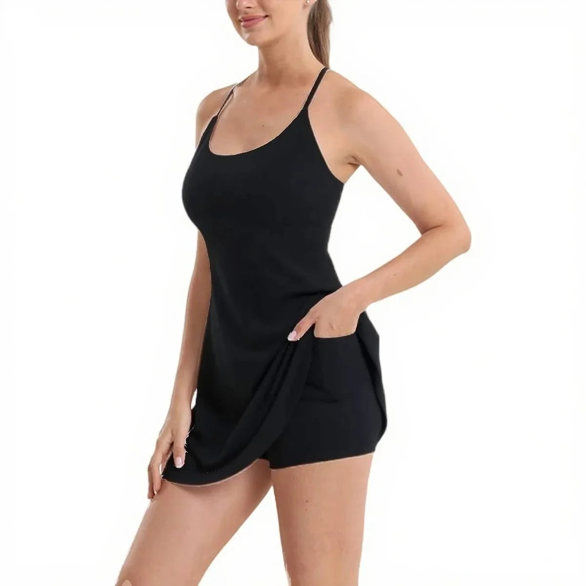 Women Sleeveless Sports Dress