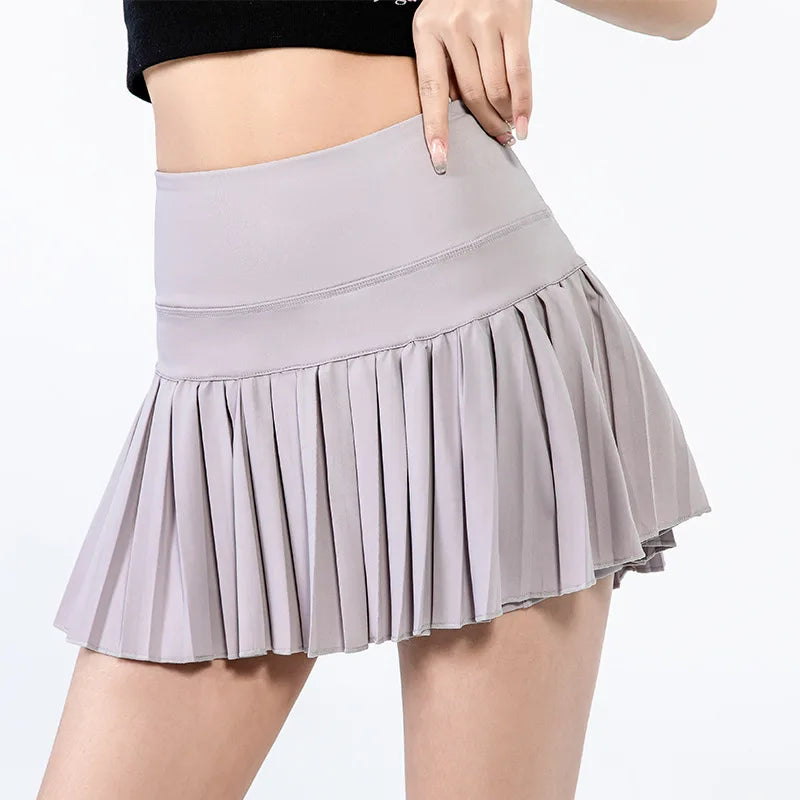 Women Tennis Pleated Skort