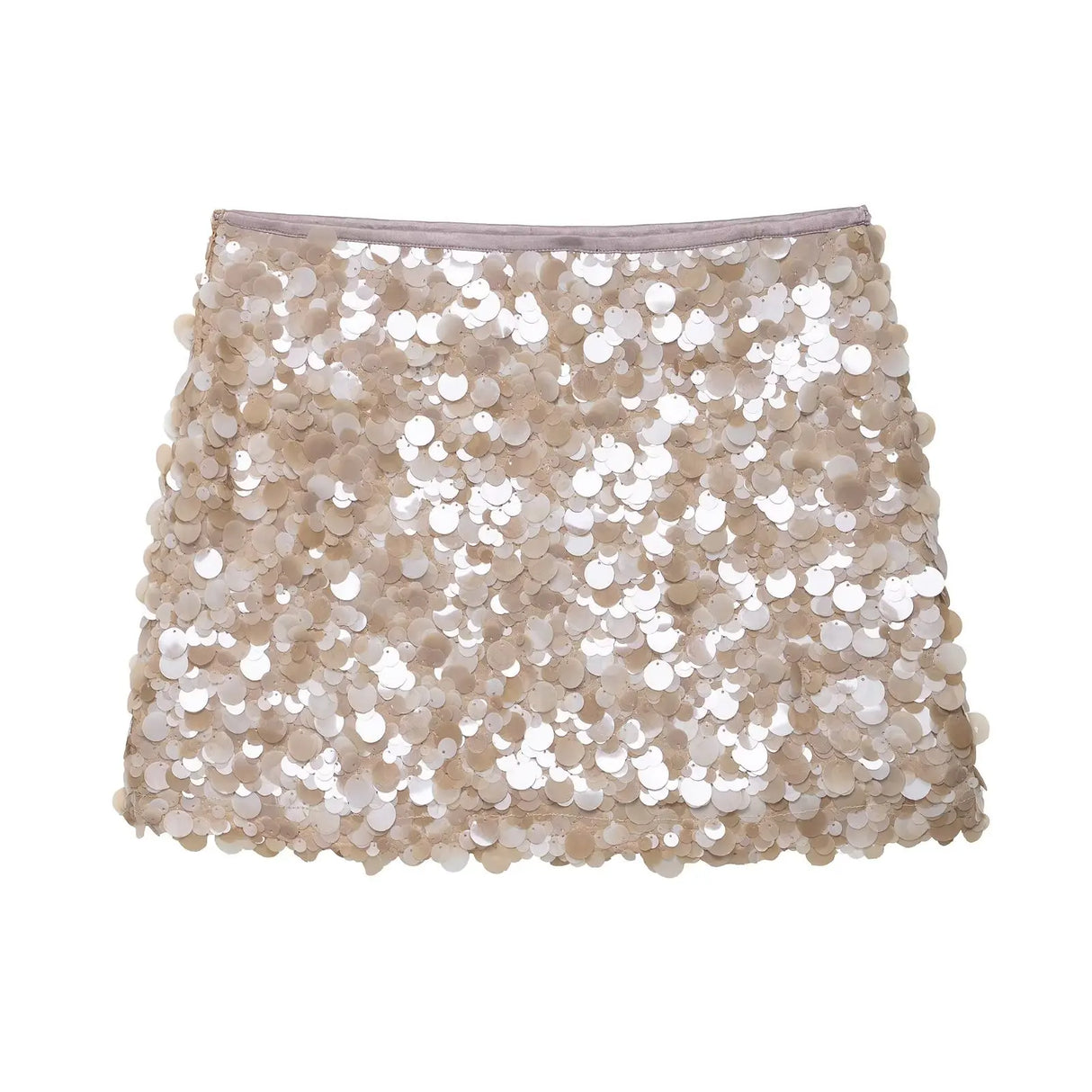 Women Sequin Mini Skirt 2025