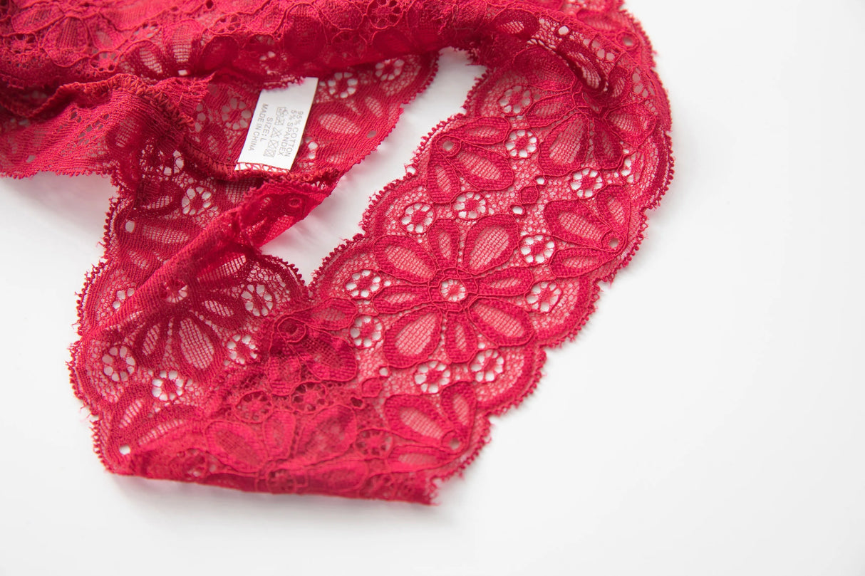 Women Rhinestone Thong Panties