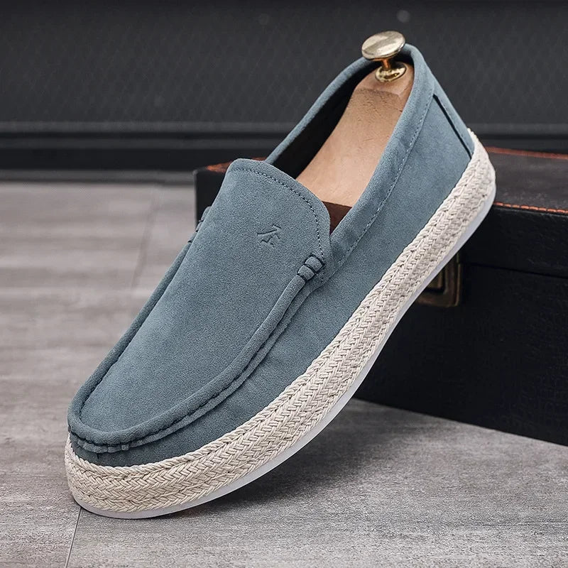 Men’s Suede Loafers Casual Flats