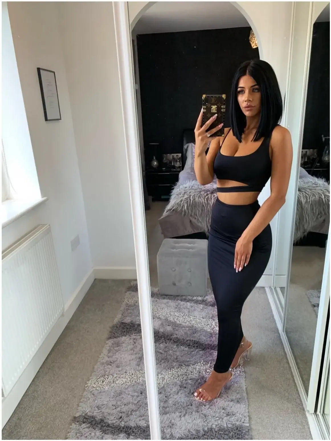 Chic Party Night Dress – Two Piece Set for Women