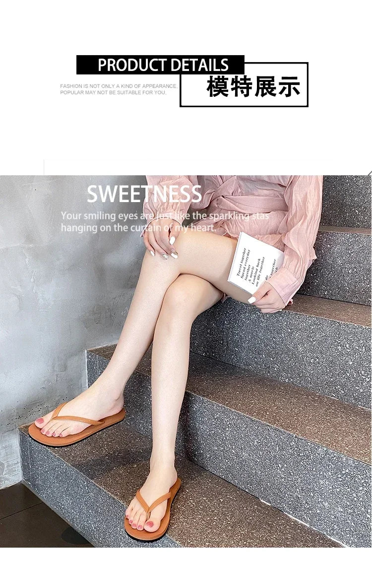 Women Non-Slip Summer Flip Flops – Beach & Outdoor Slippers
