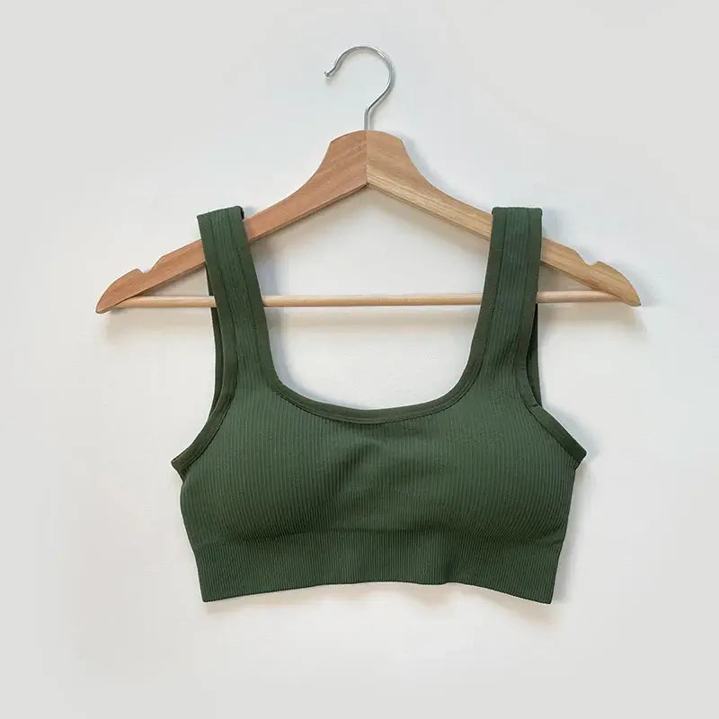 Women Padded Seamless Yoga Bra