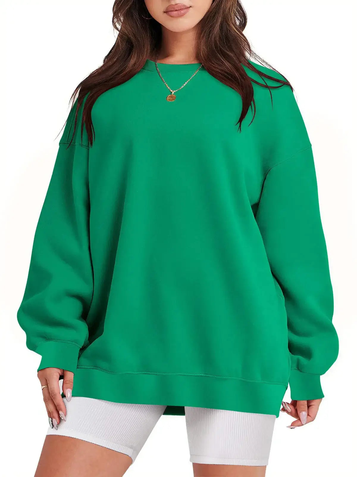 Women Oversized Pullover Sweatshirt Casual Street Top