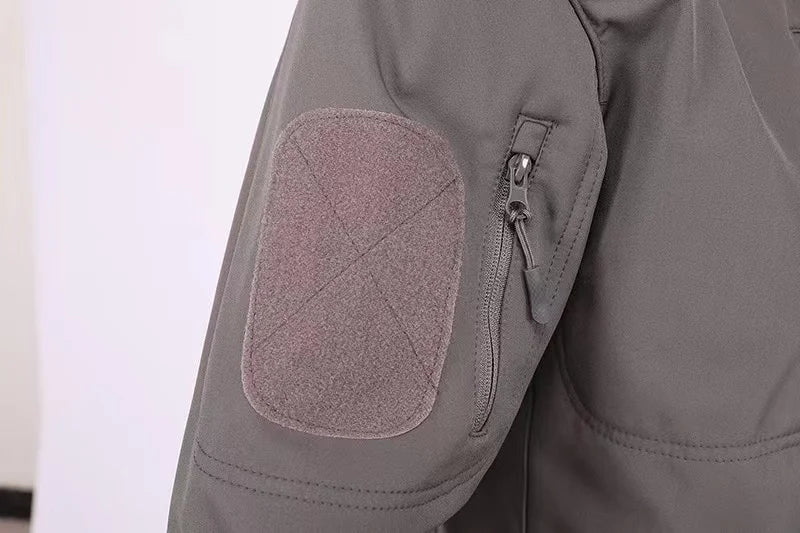 Men Softshell Fleece Waterproof Jacket