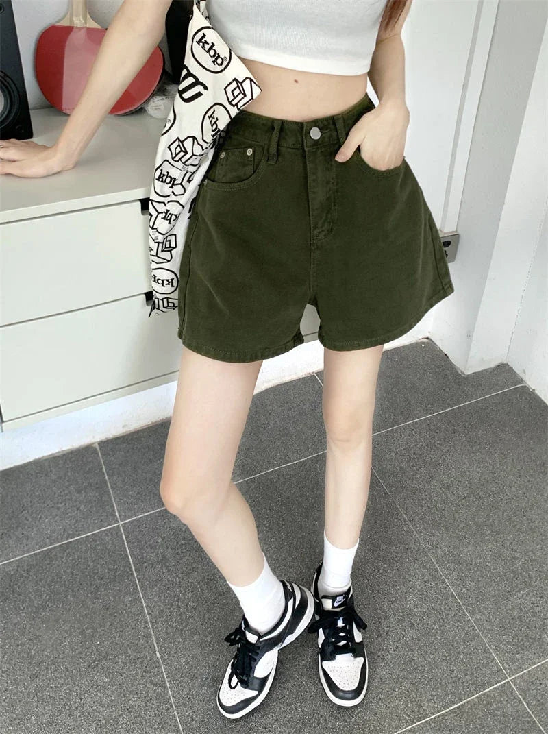 Women's Baggy Denim Short Jeans