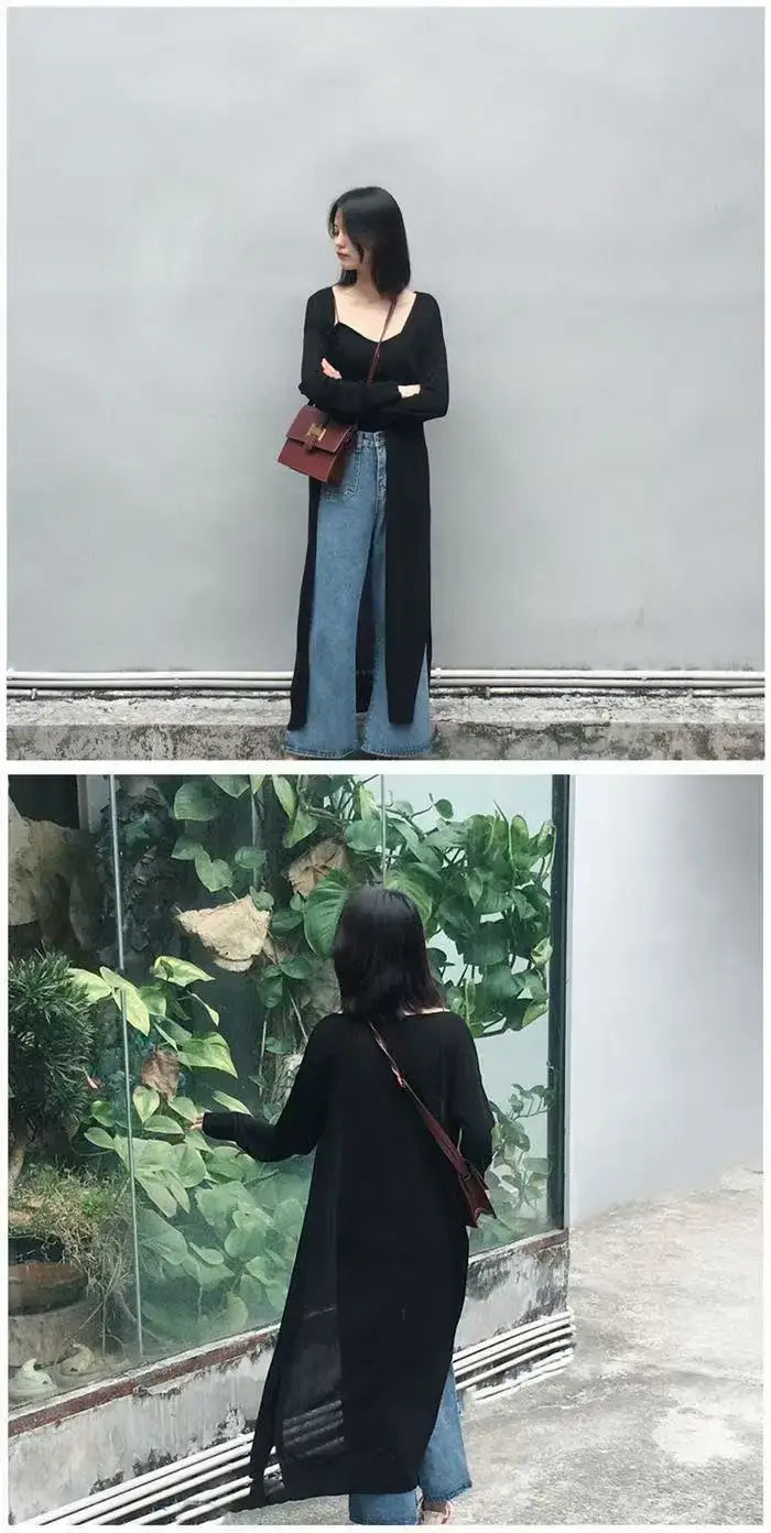 Women Plus Size Summer Knit Cardigan