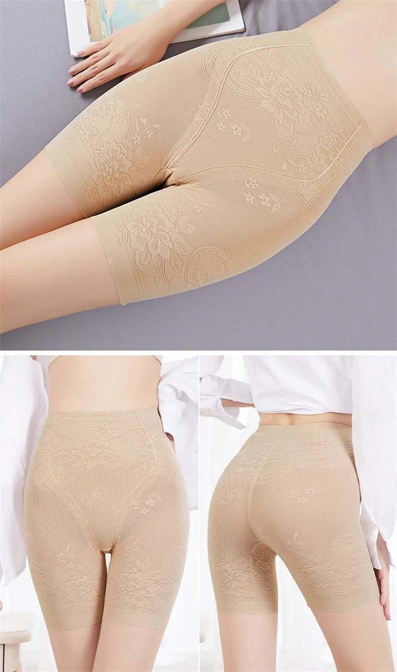 Women Lace Seamless Safety Shorts