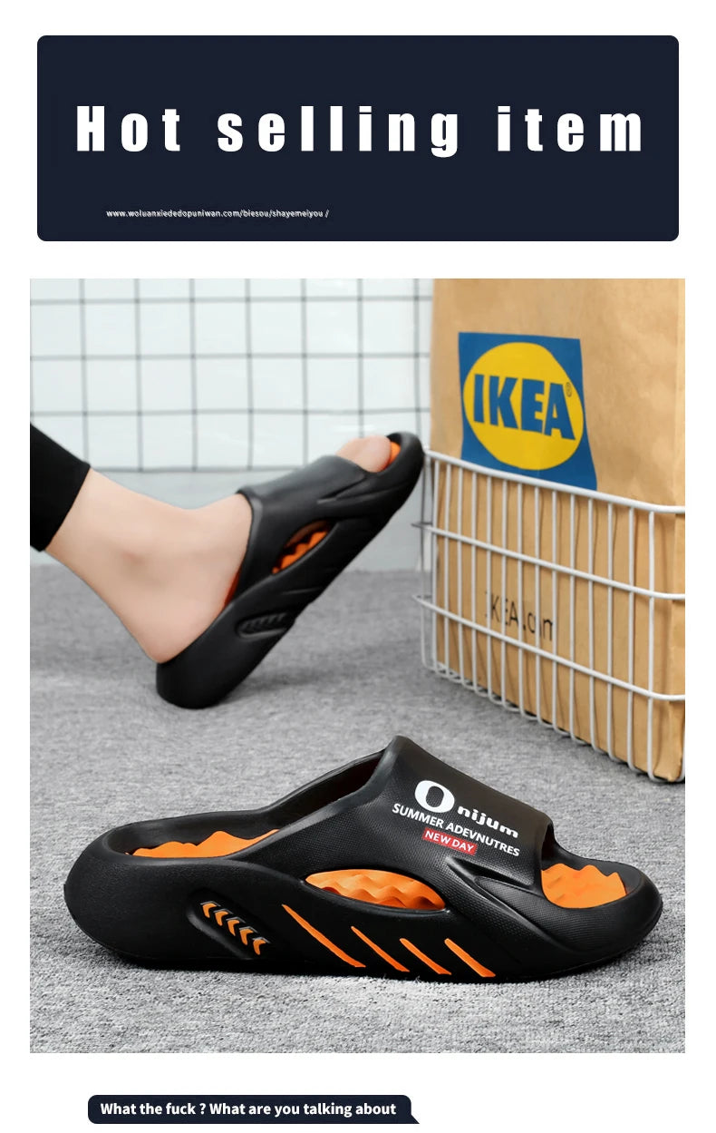 Men Massage Sole Comfort Slippers