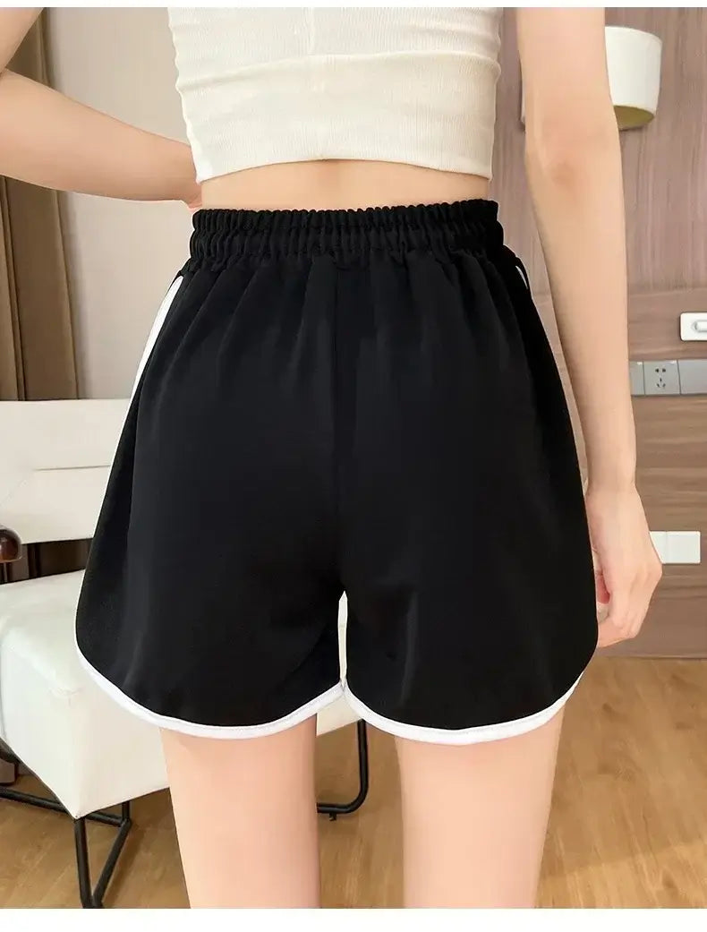 Women Plus Size Summer Sports Shorts