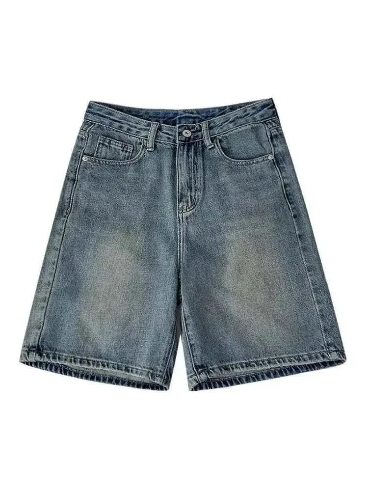Women’s High Waist Denim Shorts - Casual Summer Fashion