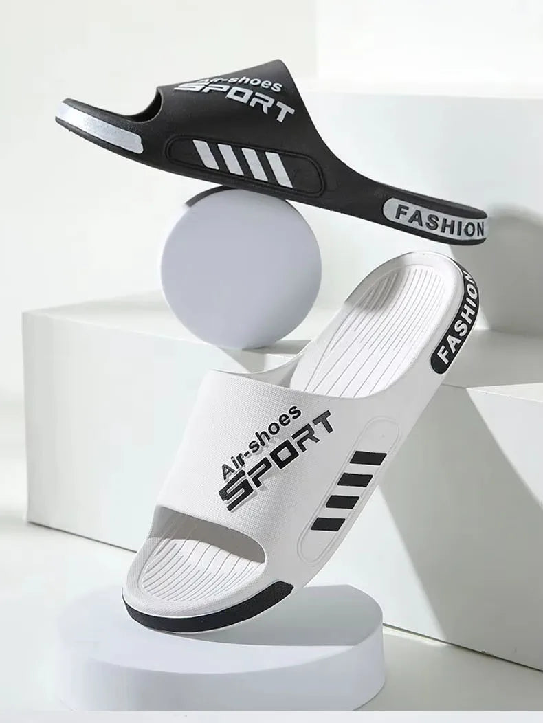 Men PVC Soft Sole Casual Beach Slides