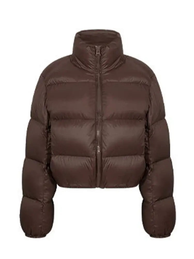 Women Cozy Short Winter Coat