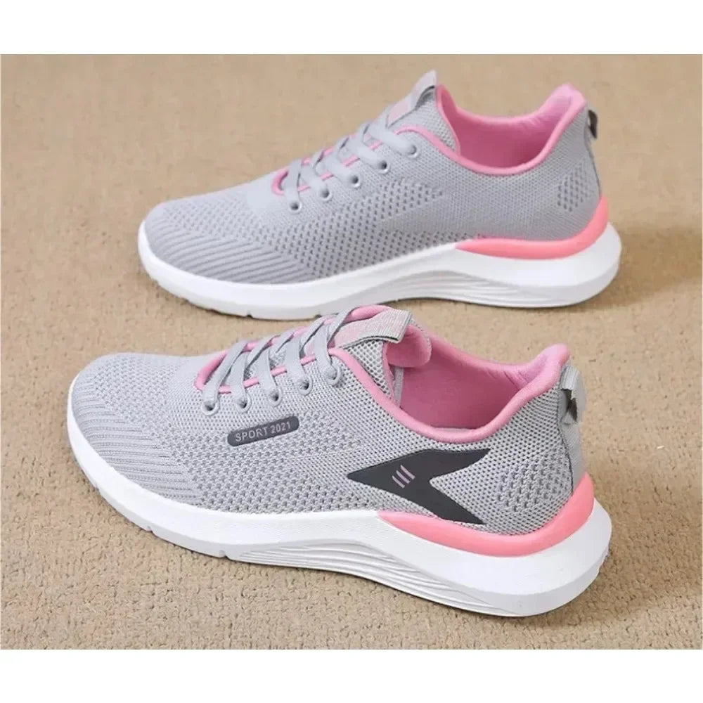 Women Sneakers Lightweight Soft Sole Running Shoes
