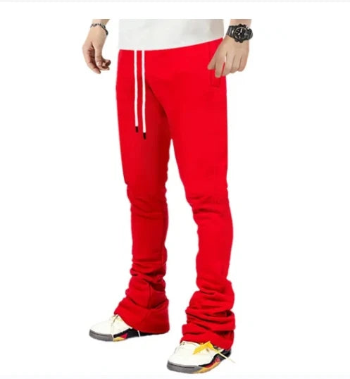 Men's Plus Size Stacked Cargo Pants – Fleece Streetwear