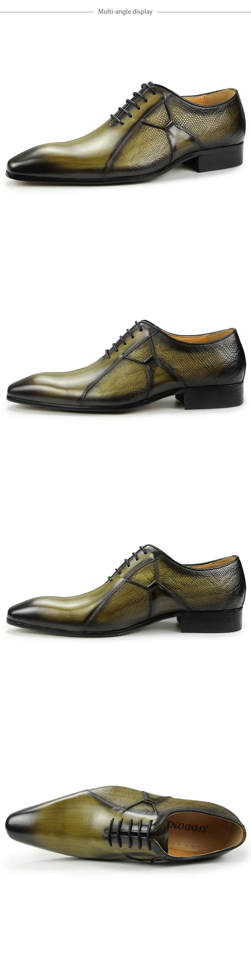 Men Leather Oxfords – 2025