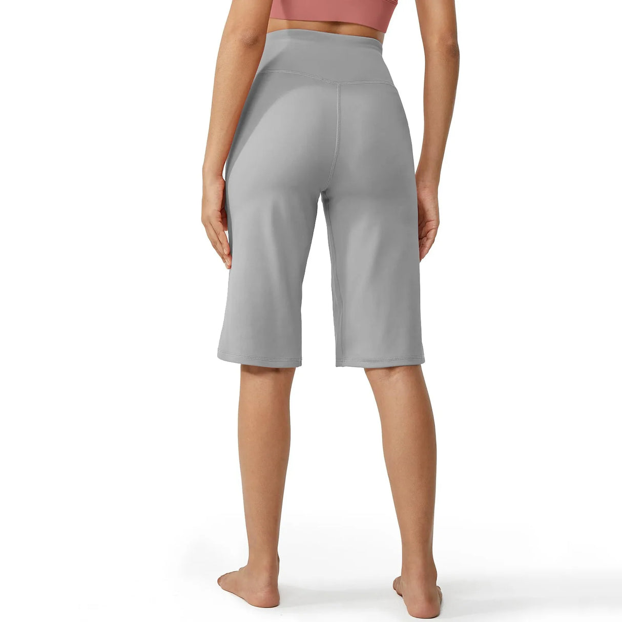 Women Capri Pants with Pockets Yoga Fit
