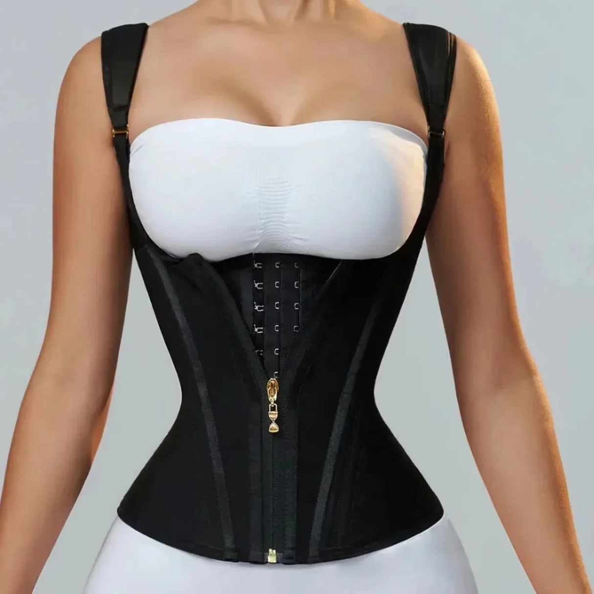Women Zipper Waist Shaping Vest