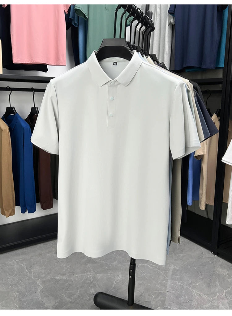 Men Premium Jacquard Polo T-Shirt